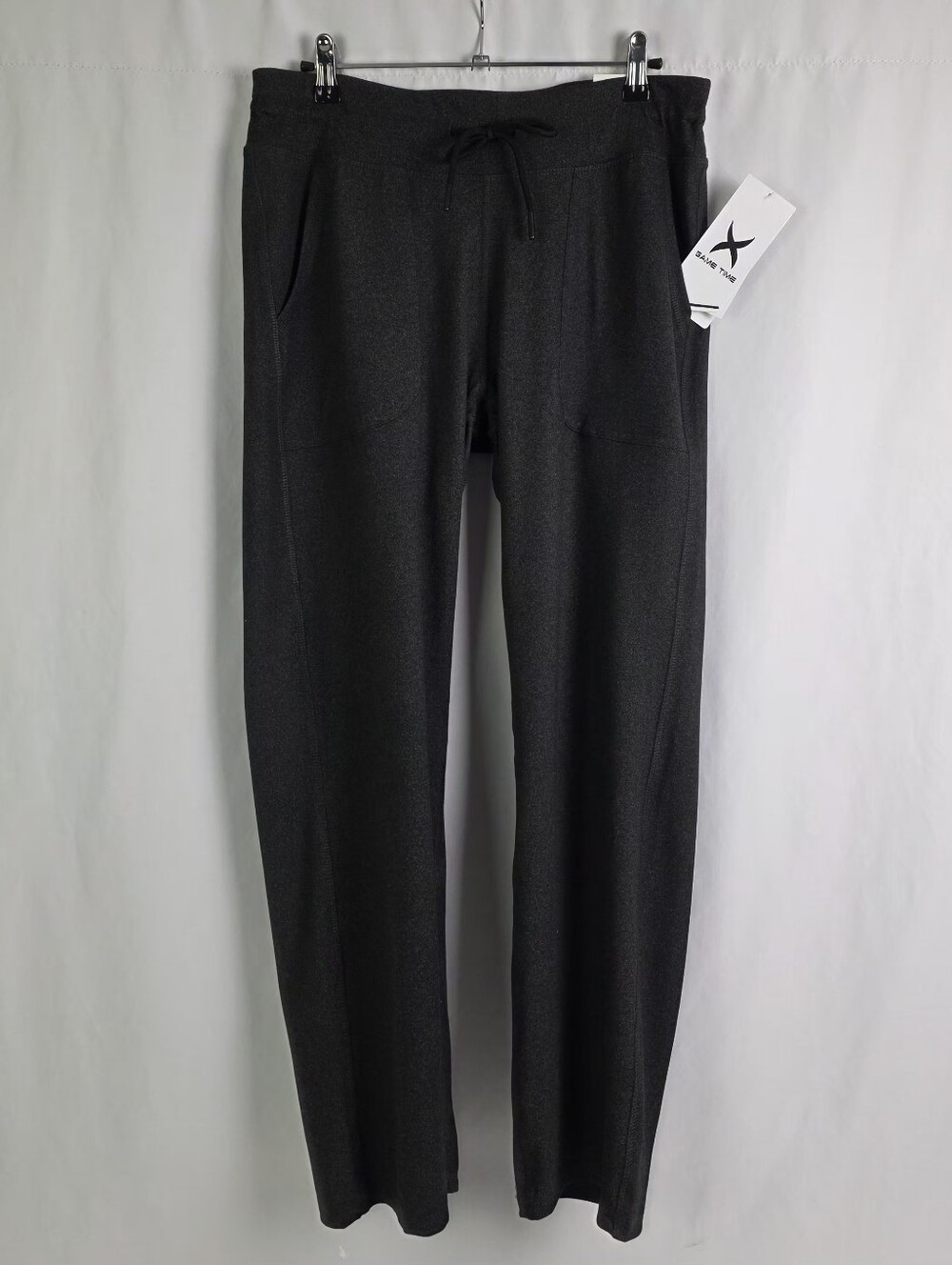 Women's Game Time Charcoal Drawstring Joggers Size XL NWT